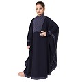 Indo Classic kaftan for kids- Navy Blue